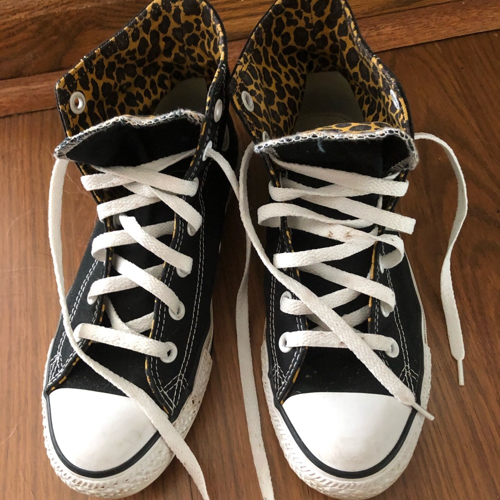 Converse custom sneakers size 8